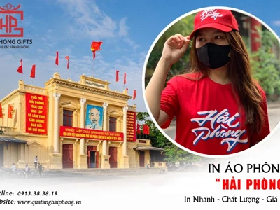 Xưởng in/may áo phông in logo Hải Phòng đẹp, giá rẻ số 1 hiện nay